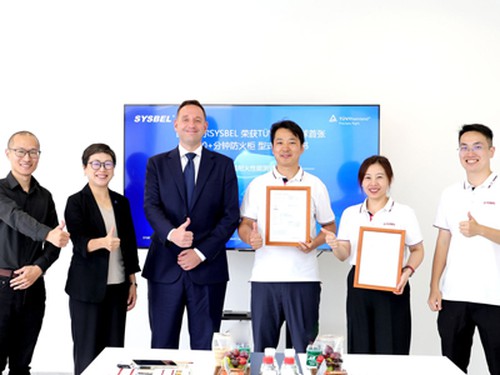SYSBEL Reyalize Premye Sètifikasyon TÜV Rheinland Mondyal nan 120+ minit EN K...
